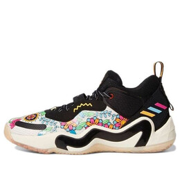 Кроссовки Дон выпуск №3 Adidas, черный gx3441 | black/blue/pink