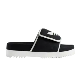 Кроссовки Gucci Adidas x Gucci Slide Sandal, черный 702412 faaw2 1045 | black