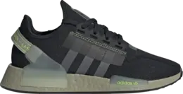 Кроссовки Adidas NMD_R1 V2 'Black Lime', черный gy6166 | black