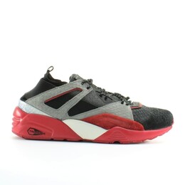 Черные мужские кроссовки из замшевой кожи Moor Sock rioja на шнуровке 361456 03 Puma, серый 3939447 | grau