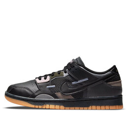 Кроссовки dunk low scrap Nike, черный db0500-001 | black/gray/pink/green
