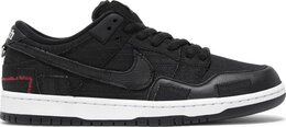 Кроссовки Nike Wasted Youth x Dunk Low SB 'Black Denim', черный dd8386 001 | black