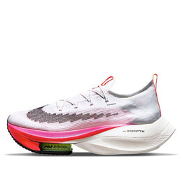 Кроссовки air zoom alphafly next% flyknit Nike, белый dj5455-100 | white/black/blast pink