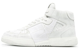 Кеды мужские Valentino высокие, белый vy0s0e03jtv10k