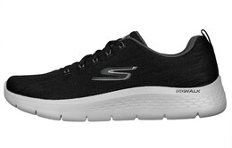 Кроссовки Go Walk Flex Lifestyle для мужчин с низким верхом черного/белого цвета Skechers 216481-bkgy