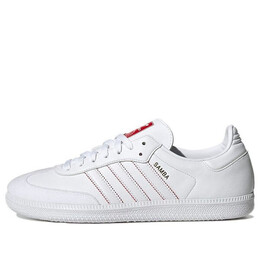 Кроссовки x disney samba веганские Adidas, белый gy1890 | cloud white/core black/gold metallic