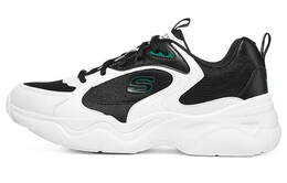 Кроссовки мужские D"LITES AIRY 3.0 Chunky с низким верхом белого/черного/зеленого цвета Skechers 894091-wbk