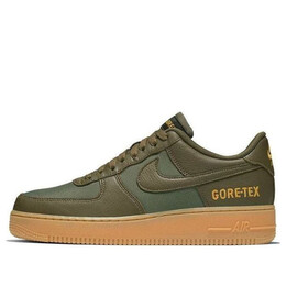 Кроссовки gore tex air force 1 low Nike, зеленый ck2630-200 | medium olive/sequoia-gold-black
