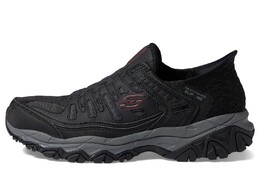Кроссовки Skechers Afterburn M. Fit Ridgeburn Hands Free Slip-Ins 9863907 | black/charcoal