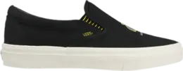 Кеды Vans Harry Potter x Classic Slip-On Hufflepuff, черный vn0a4bv3v90 | black
