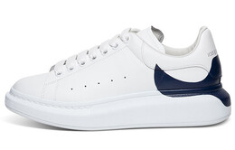 Кроссовки Alexander McQueen Oversized Sneaker 'White Navy Heel' 645863whz4l9098