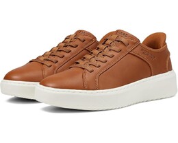 Кроссовки Skechers Court Break - Double Vented Hands Free Slip-Ins, цвет Cognac 9970373 | cognac