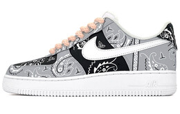 Кроссовки Nike Air Force 1 Skateboard Shoes Men Low-Top Black White Pink cw2288-111