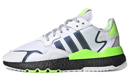Кроссовки Adidas Nite Jogger Cloud White Signal Green eg6749