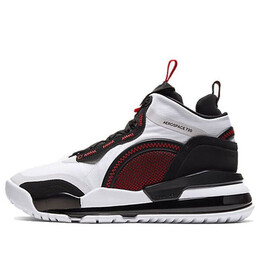 Nike Кроссовки Air Jordan Aerospace 720 'White Black Gym Red', белый bv5502-100 | white/gym red-black-vast grey