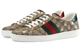 Кроссовки Gucci Ace Skateboard Shoes Men Low-Top Monogram Color 548950 9n020 8465