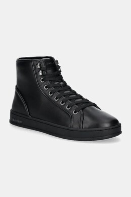 Кроссовки Calvin Klein HIGH TOP LACE UP PIPING, черный 9byh-obm0zu_99x | nero
