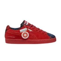 Puma Кроссовки Porsche Legacy x Suede Classic, цвет Tartan - Redmazing 308417 01 | tartan - redmazing