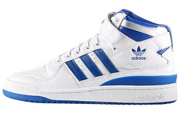 Кроссовки Adidas Forum Hi OG White Collegiate Royal Blue f37830