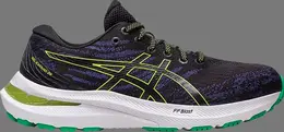 Кроссовки gel kayano 29 gs 'black lime zest' Asics, черный 1014a275 002 | black