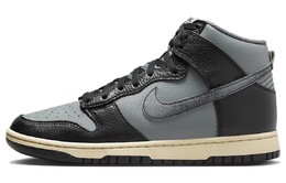 Кроссовки Nike Dunk High Retro Premium Classics, серый/черный dv7216-001