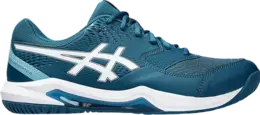 Asics Кроссовки Gel Dedicate 8 Wide 'Restful Teal White', бирюзовый 1041a410 400 | teal