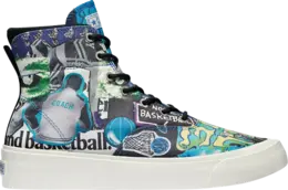 Кроссовки Converse Skid Grip High Beat the World, разноцветный 170681c | multi-color