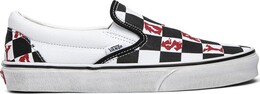 Кеды Vans Vivienne Westwood x Slip-On Anglomania, белый vn0a4bv3v9i | white