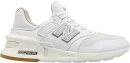 Кроссовки New Balance 997S 'White Saffiano Leather', белый ms997ri | white