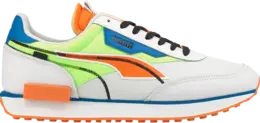 Кроссовки Puma Future Rider Twofold White Green Glare, белый 380591 07 | white