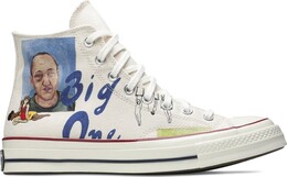 Кроссовки Converse Spencer McMullen x Chuck Taylor All Star 70 High People Print, белый 168183c | white
