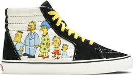 Кеды Vans The Simpsons x Sk8-Hi Simpsons Family 1987-2020, белый vn0a4bv617e | white
