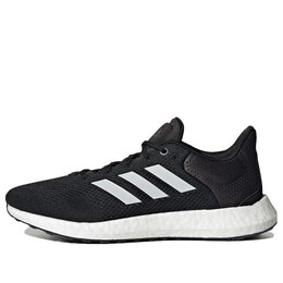 Кроссовки pureboost 21 'black white' Adidas, черный gw4832 | black/white