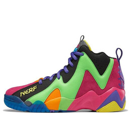 Кроссовки nerf x kamikaze 2 'backboard breaker' Reebok, черный gy8070 | black/proud pink/solar lime