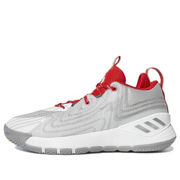 Кроссовки d rose son of chi 2 'red' Adidas, серебряный h03651 | silver/red