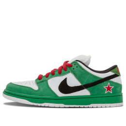 Кроссовки sb dunk low pro 'heineken' Nike, зеленый 304292-302 | green