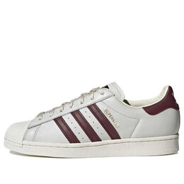 Кроссовки superstar 'off white maroon' Adidas, белый h68187 | white/brown