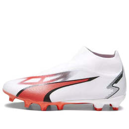 Кроссовки ultra match+ laceless 'white fire orchid' Puma, белый 107511-01 | white/fire orchid