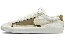 Кроссовки Nike Blazer 77 Low Toasty Premium, белый/темно-зеленый dd8026-100
