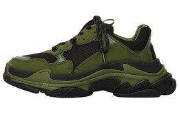 Кроссовки Balenciaga Triple S Chunky Male, черный/зеленый 536737w2ca11033
