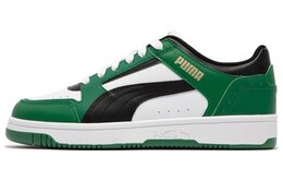 Кроссовки Puma Rebound Skateboarding Unisex, белый/черный/зеленый 380747-26