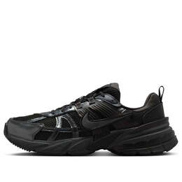 Кроссовки v2k run 'black dark smoke grey' Nike, черный hj4497-001 | black/anthracite/dark smoke grey