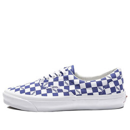 Кроссовки og era lx 'checkerboard logo - nautical blue' Vans, белый vn0a3cxn9u9 | bluewhite