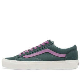 Кроссовки style 36 casual fashion skate shoes green purple Vans, зеленый vn0a3dz3boc | green/purple