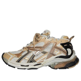 Кроссовки runner sneaker 'beige' Balenciaga, бежевый 677403w3rb39891 | cream/white/gold