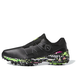 Кроссовки zg23 boa glitch boost 'black lucid lemon'' Adidas, черный ig5360 | core black / lucid lemon / grey five