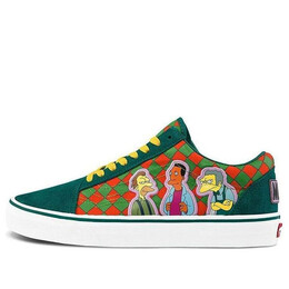Кроссовки the simpsons x old skool 'moe's tavern' Vans, синий vn0a4bv521l | blue/yellow