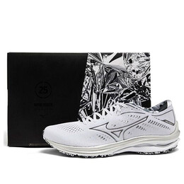 Кроссовки wave rider 25 sp 'white grey' Mizuno, белый j1gc217493(s-box) | white/grey