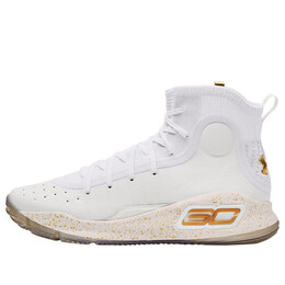 Кроссовки curry 4 retro 'white gold' 2024 Under Armour, желтый 1298306-111 | lemon ice/metallic gold