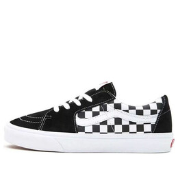 Кроссовки sk8-low 'checkerboard - black' Vans, черный vn0a4uuk4w7 | black